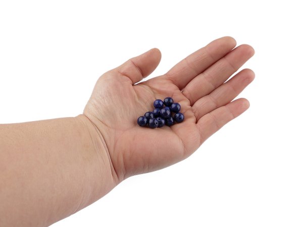 Lapis lazuli, minerální korálky Ø8 mm