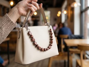 Ucho / ozdoba na kabelku délka 43 cm
