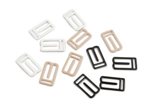 Kovová spona / pomůcka na skrytí ramínek podprsenky průvlek 10 mm