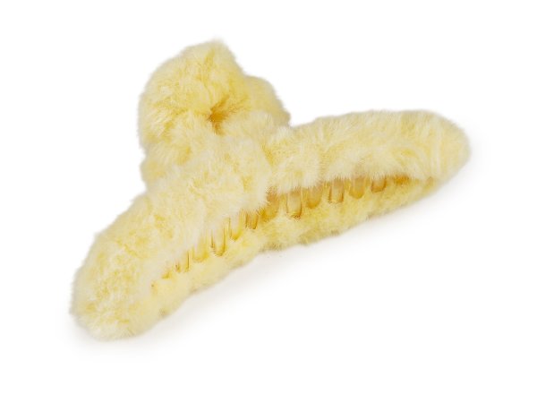 Skřipec do vlasů kožešinový