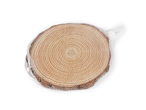 Přírodní dřevěné kolečko / podložka k domalování a dotvoření Ø14 cm