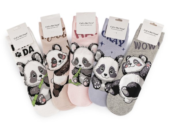 Bavlněné ponožky Panda
