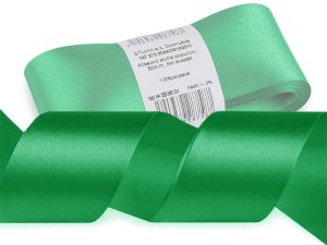 Atlasová stuha oboulící svazky po 5 m šíře 50 mm