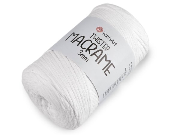 Pletací příze Twisted Macrame 250 g rozčesávací