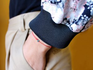 Elastické náplety na rukávy šíře 7 cm
