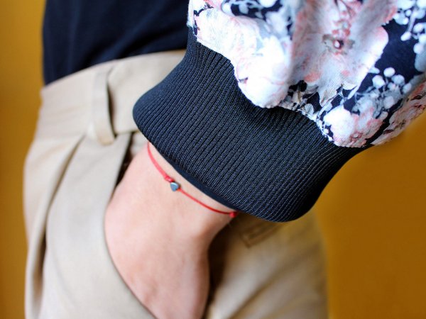 Elastické náplety na rukávy šíře 7 cm