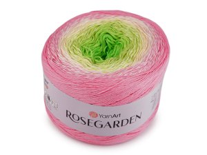 Bavlněná pletací příze Rosegarden 250 g