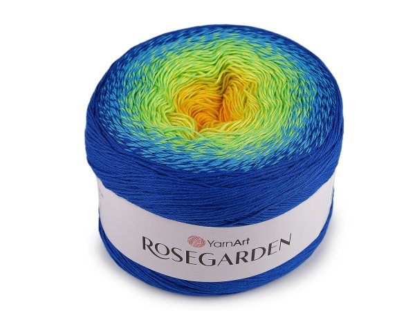 Bavlněná pletací příze Rosegarden 250 g