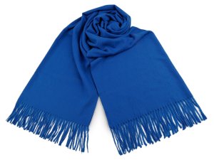 Šátek / šála typu pashmina s třásněmi 70x185 cm