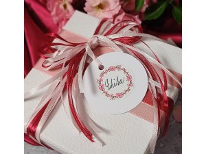 Papírové samolepky Ø38 mm k popisu