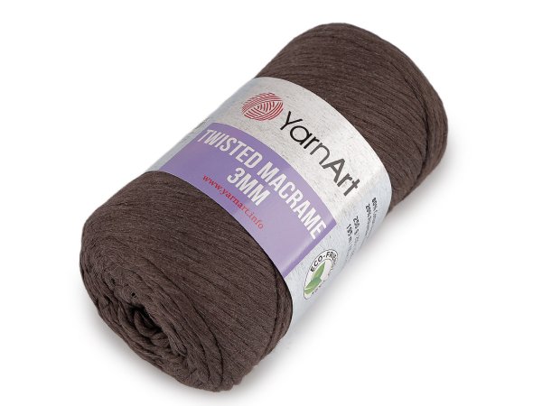Pletací příze Twisted Macrame 250 g rozčesávací