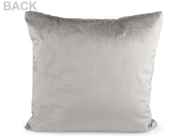 Vánoční sametový povlak na polštář sob 43x43 cm