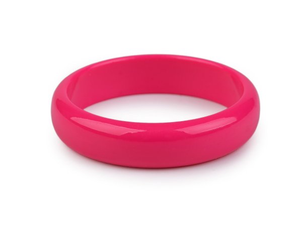 Plastový náramek neon v retro stylu
