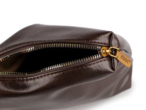 Kabelka imitace broušená kůže s pouzdrem 32x28 cm