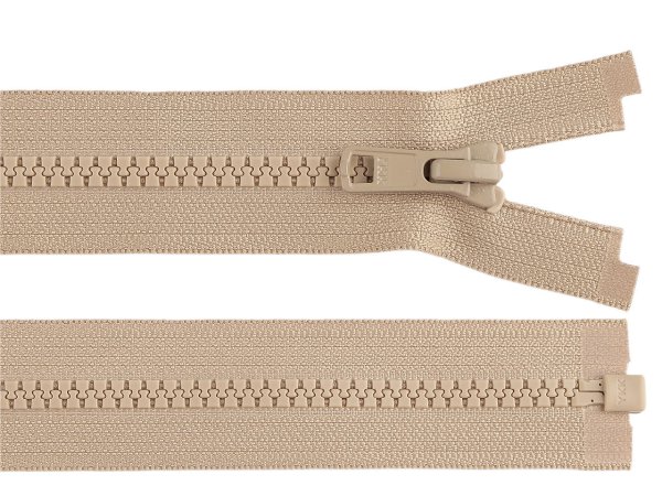 Kostěný zip YKK No 5 délka 70 cm bundový