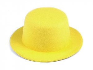 Mini klobouček /  fascinátor k dozdobení Ø13,5 cm