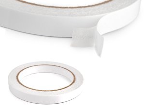 Oboustranná lepicí páska na textil šíře 12 mm