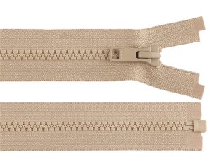 Kostěný zip YKK No 5 délka 60 cm bundový