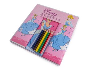 Dětské kapesníky Disney s pastelkami