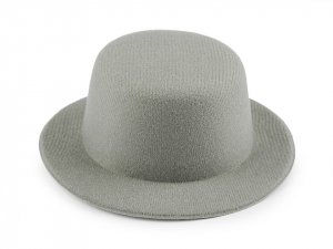 Mini klobouček /  fascinátor k dozdobení Ø13,5 cm