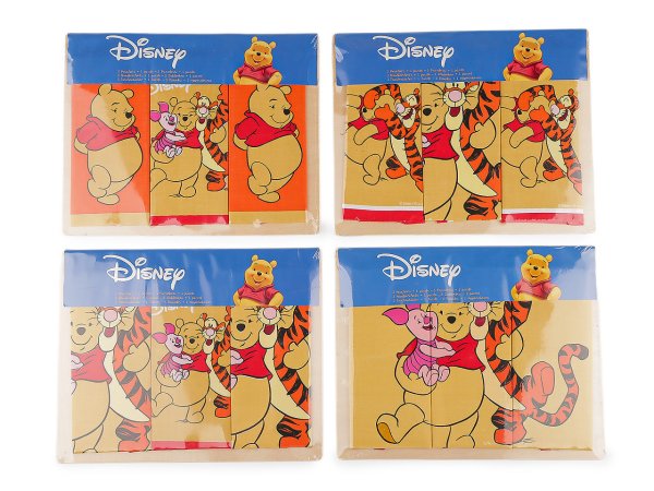 Dětské kapesníky Disney s puzzle