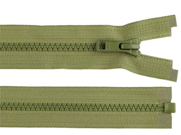 Kostěný zip YKK No 5 délka 70 cm bundový