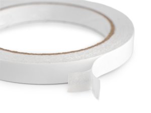 Oboustranná lepicí páska na textil šíře 12 mm