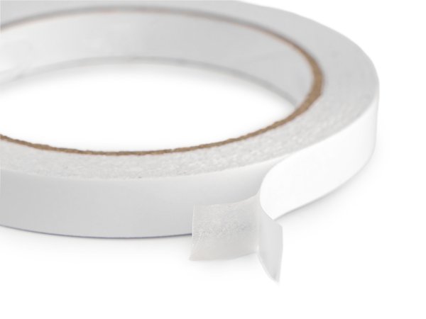Oboustranná lepicí páska na textil šíře 12 mm
