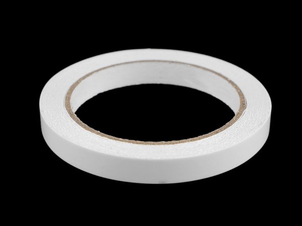 Oboustranná lepicí páska na textil šíře 12 mm
