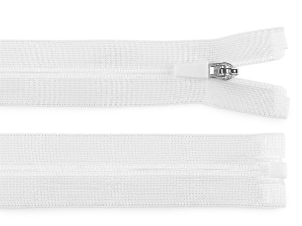 Spirálový zip skrytý dělitelný No 3 délka 55 cm