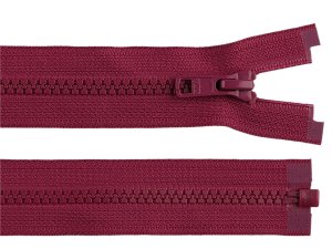 Kostěný zip YKK No 5 délka 65 cm bundový