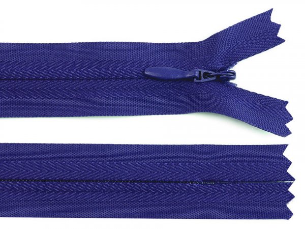 Spirálový zip skrytý šíře 3 mm délka 25 cm