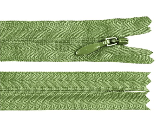 Spirálový zip skrytý YKK No 4 délka 50 cm