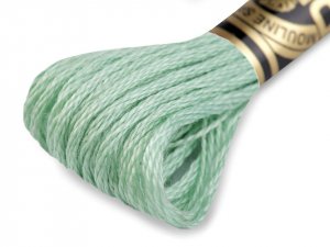 Vyšívací příze DMC Mouliné Spécial Cotton - 564 zelená past.sv.