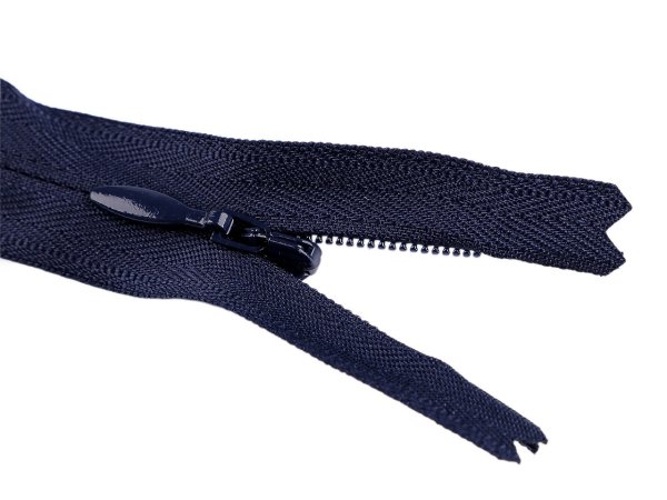 Spirálový zip skrytý YKK No 4 délka 50 cm