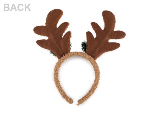 Čelenka do vlasů vánoční / párty s rolničkami