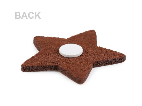 Vánoční filcové perníčky samolepicí