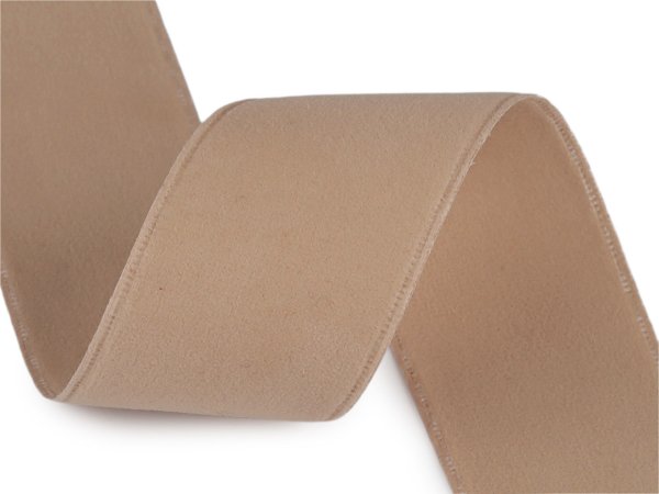 Sametová stuha velvet oboustranná šíře 40 mm