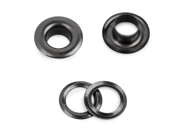 Průchodky s podložkou vnitřní Ø6 mm / vnější Ø12 mm
