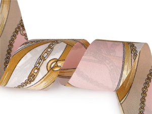 Stuha k výrobě mašlí na kabelky šíře 38 mm
