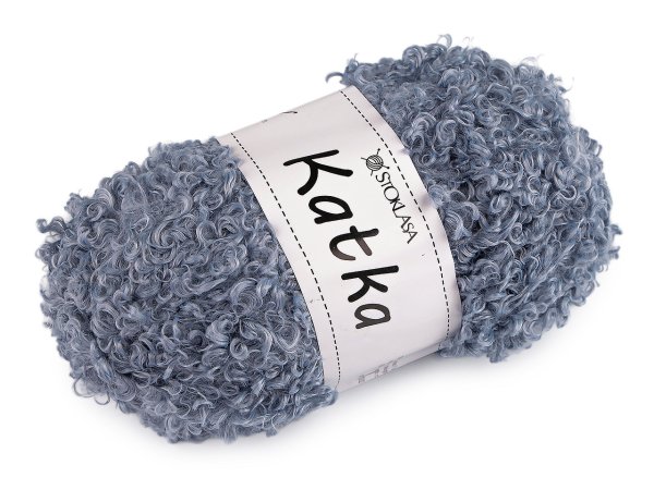 Příze pletací kudrnatá Katka 100 g