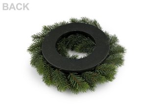 Umělý vánoční věnec Ø30 cm