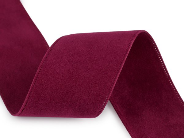 Sametová stuha velvet oboustranná šíře 40 mm