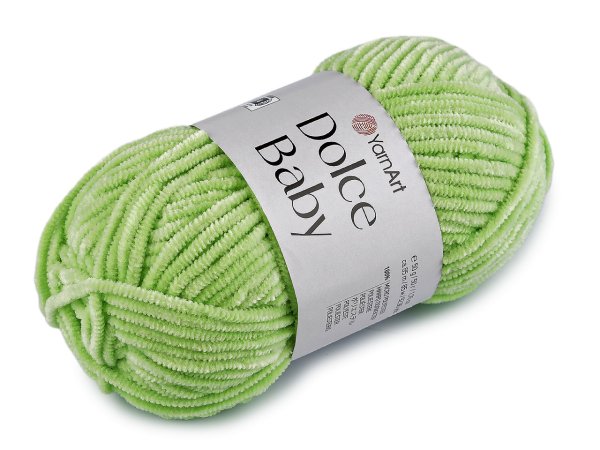 Pletací žinylková příze Dolce Baby 50 g
