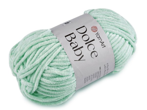 Pletací žinylková příze Dolce Baby 50 g