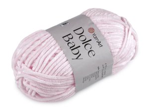 Pletací žinylková příze Dolce Baby 50 g