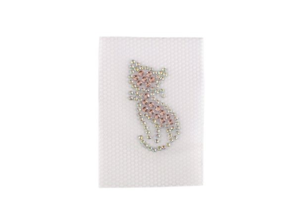 Nažehlovací kamínková aplikace na textil