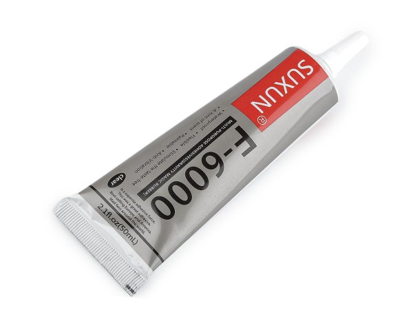 Lepidlo univerzální F-6000 na kov, keramiku, kámen, dřevo, plast a papír 50 ml