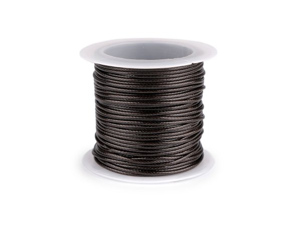 Šňůrka PES Ø1 mm hlazená, lesklá