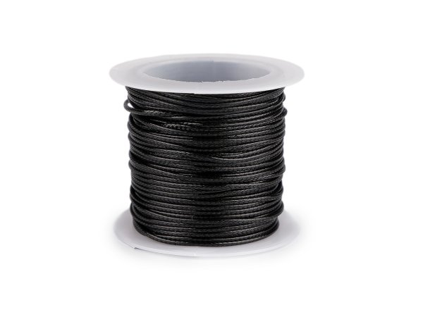 Šňůrka PES Ø1 mm hlazená, lesklá